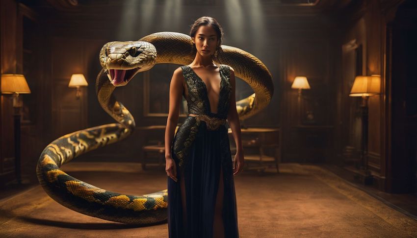 big snake in a dream